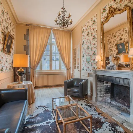 Holiday Home Chateau De Bouceel Mont Saint Michel Vergoncey Room photo